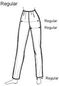 regular trouser guide laurie trousers